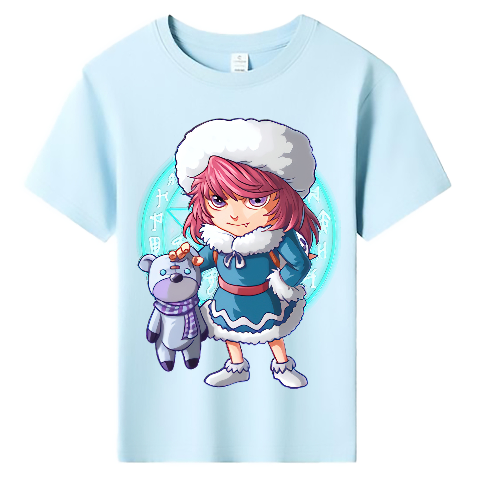 （画像用） リーグ・オブ・レジェンド League of Legends LOL 綿100％キッズTシャツ（フロントプリント）